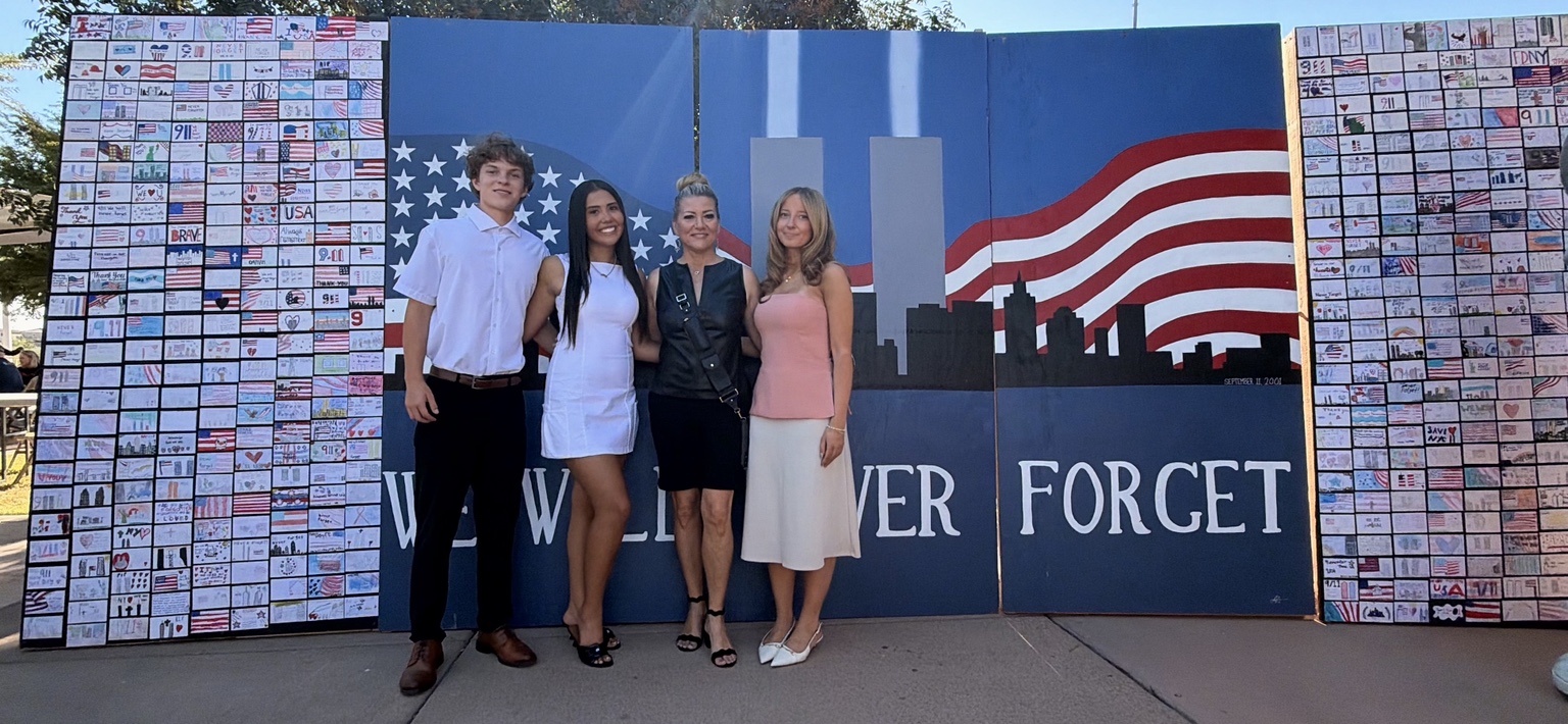 Youth and community guests at the JustServe 9/11 Community Day of Service in Henderson